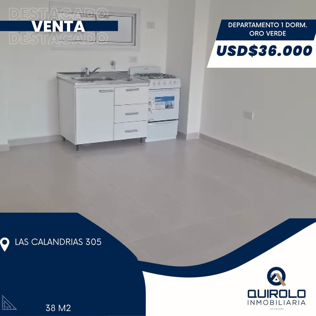 VENTA DEPARTAMENTO ORO VERDE