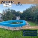 ✅ VENTA TERRENO CON PILETA ZONA LAS ACACIAS!! 