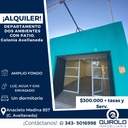ALQUILER DEPARTAMENTO CON PATIO COLONIA AVELLANEDA