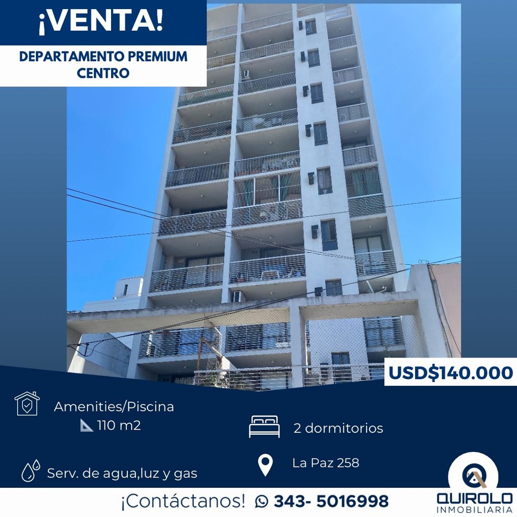 VENTA DEPARTAMENTO MICRO CENTRO