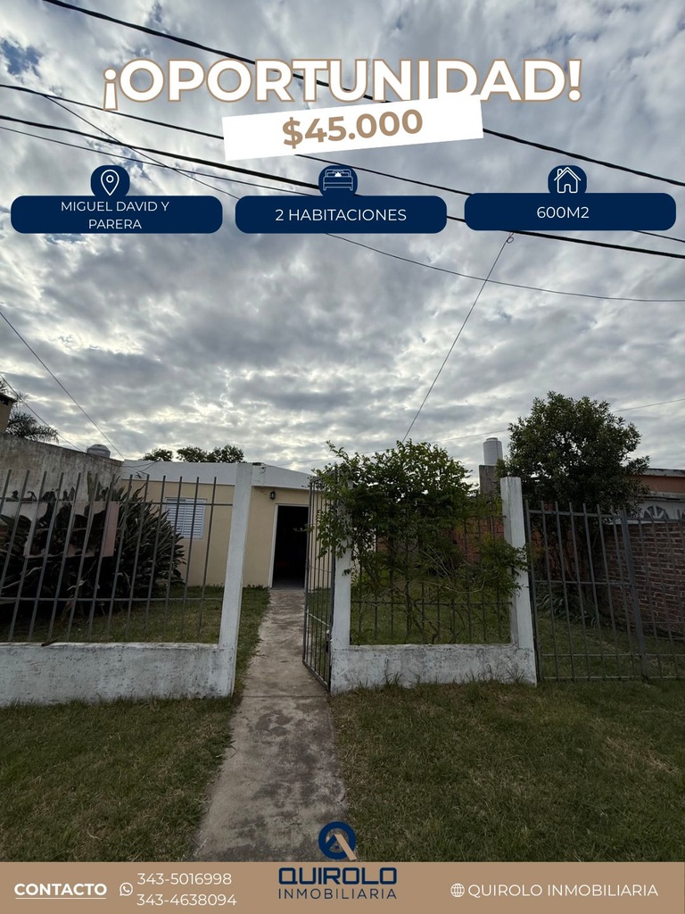 ✅OPORTUNIDAD CASA IDEAL INVERSION ZONA GAZZANO! 