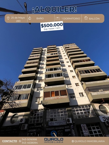 ALQUILER DEPARTAMENTO MICROCENTRO